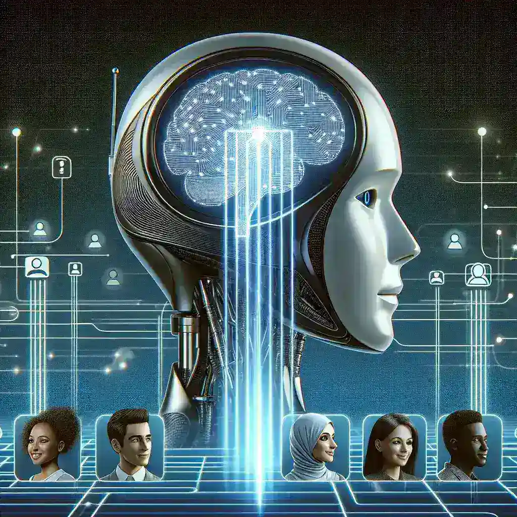 "Google's AI team presents next-generation chatbot showcasing advanced emotional intelligence capabilities in a tech-focused conference setting."